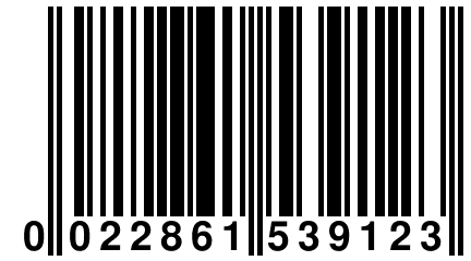 0 022861 539123