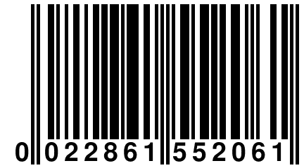 0 022861 552061