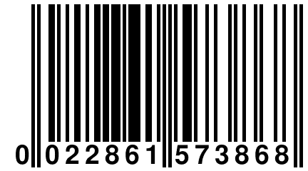 0 022861 573868