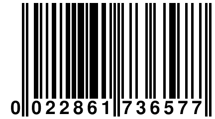 0 022861 736577