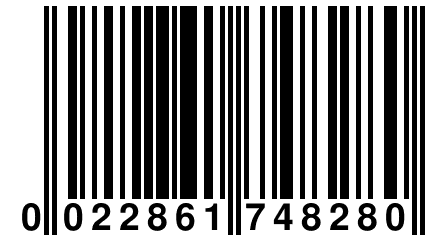 0 022861 748280