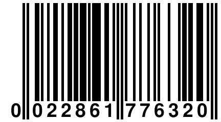 0 022861 776320