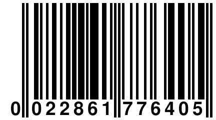 0 022861 776405