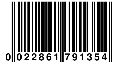 0 022861 791354