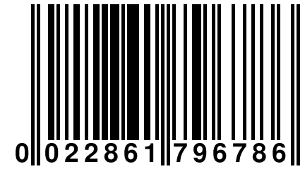 0 022861 796786