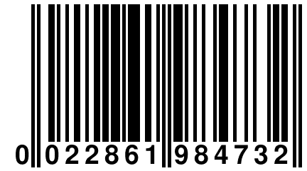 0 022861 984732