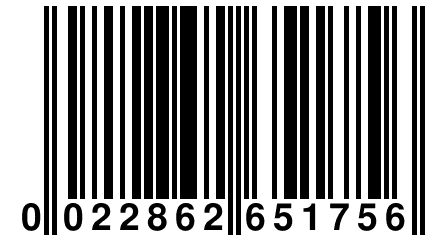 0 022862 651756