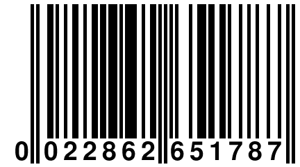 0 022862 651787