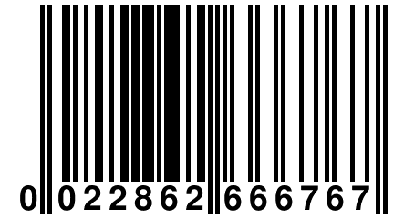 0 022862 666767