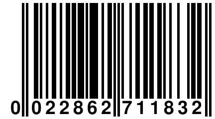 0 022862 711832