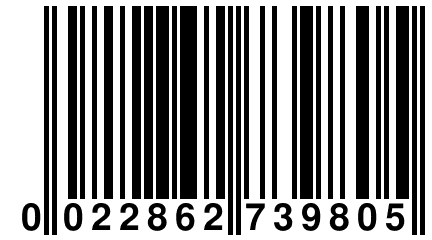 0 022862 739805