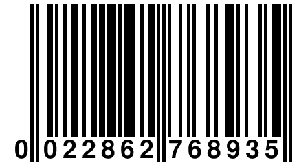 0 022862 768935