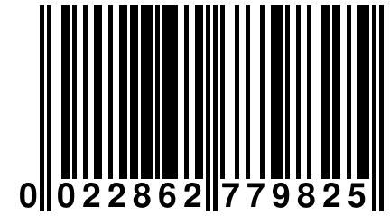 0 022862 779825