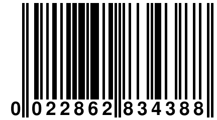 0 022862 834388