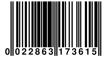 0 022863 173615