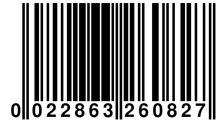 0 022863 260827