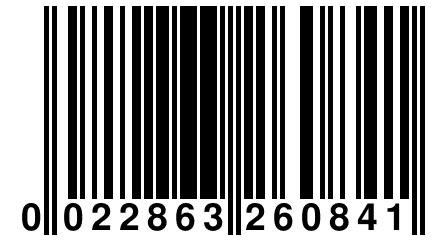 0 022863 260841