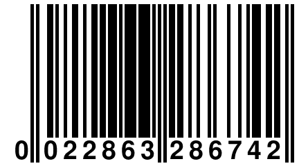 0 022863 286742