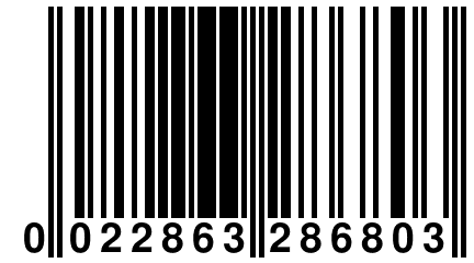 0 022863 286803