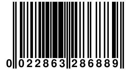 0 022863 286889