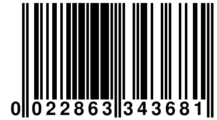 0 022863 343681