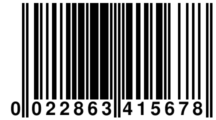 0 022863 415678