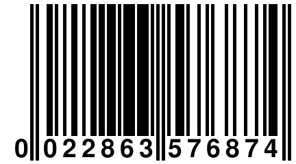 0 022863 576874