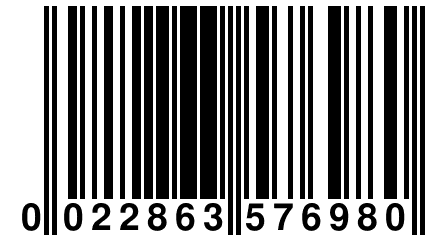 0 022863 576980