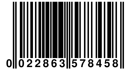 0 022863 578458