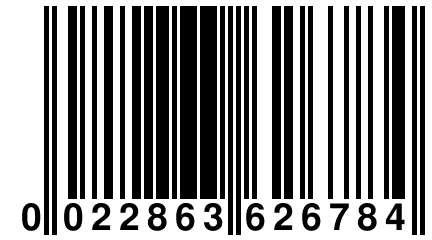 0 022863 626784