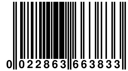 0 022863 663833