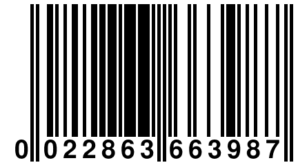 0 022863 663987