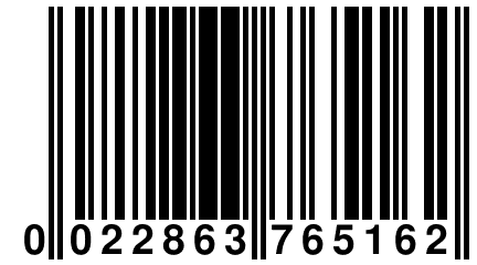 0 022863 765162