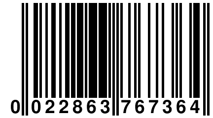 0 022863 767364