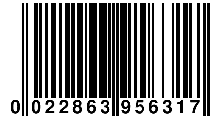 0 022863 956317