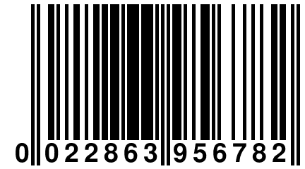 0 022863 956782