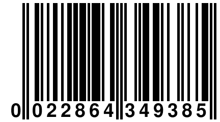 0 022864 349385