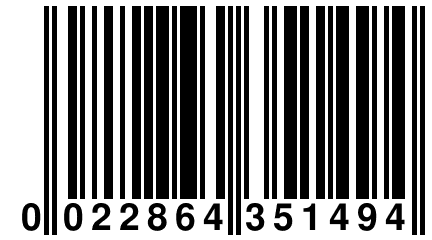 0 022864 351494