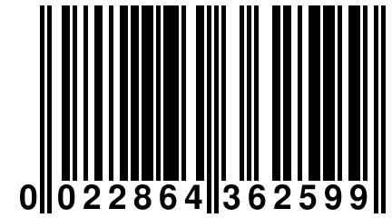 0 022864 362599