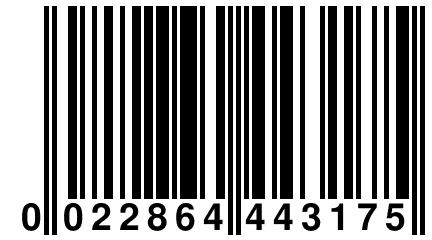 0 022864 443175