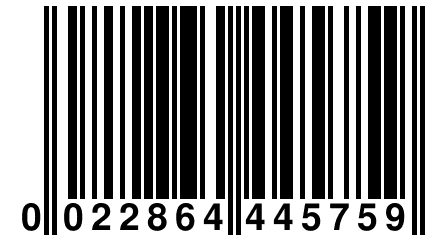 0 022864 445759