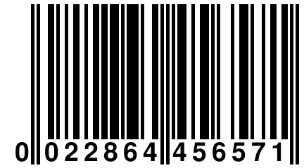 0 022864 456571