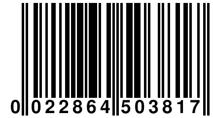 0 022864 503817