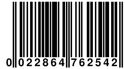 0 022864 762542