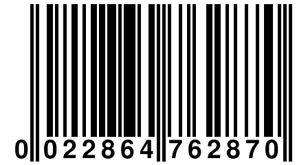 0 022864 762870