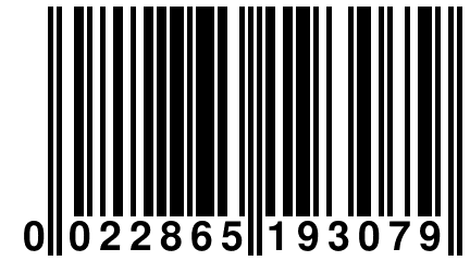 0 022865 193079