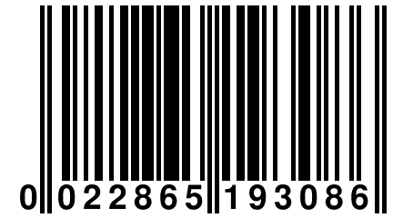 0 022865 193086