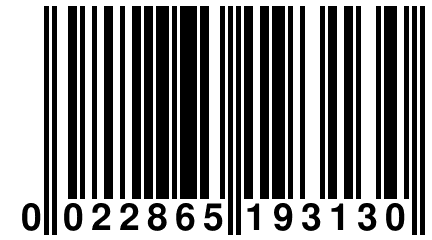 0 022865 193130