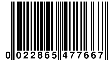 0 022865 477667