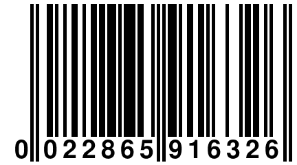 0 022865 916326